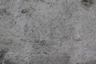 Eski beyaz tuğla duvar, beton zemin