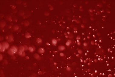 Bokeh arkaplanı kırmızı soyut - Resim