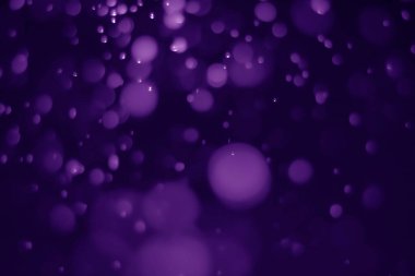 Bokeh mor proton arkaplanı soyut