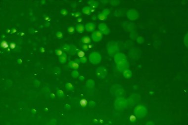 Bokeh Yeşil UFO soyut arkaplan - resimler