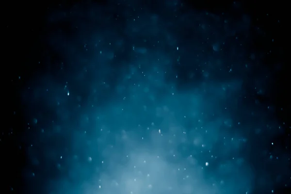 Bokeh arkaplanı soyut mavi - Resim