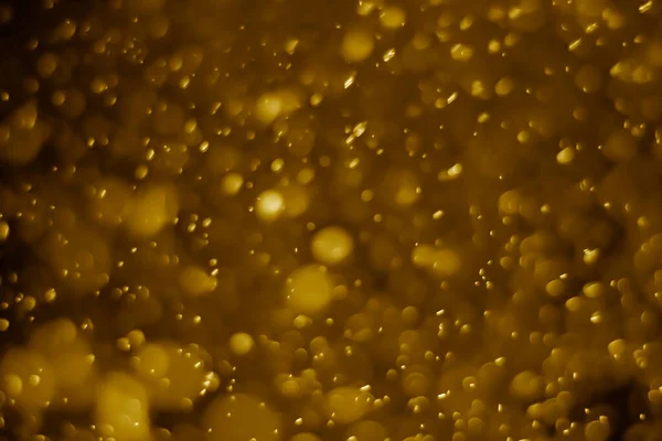 Hintergrund Des Abstrakten Gold Bokeh Aus Spray Spray Bildern — Stockfoto