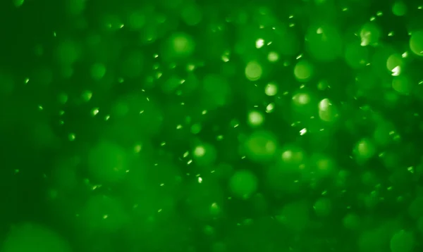 Verde Ufo Bokeh Fondo Abstracto Imágenes — Foto de Stock