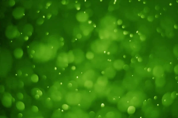 Bokeh Green Ufo Abstract Background Images — 图库照片