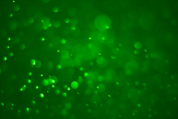 Bokeh Green Ufo Abstract Background Images — 图库照片