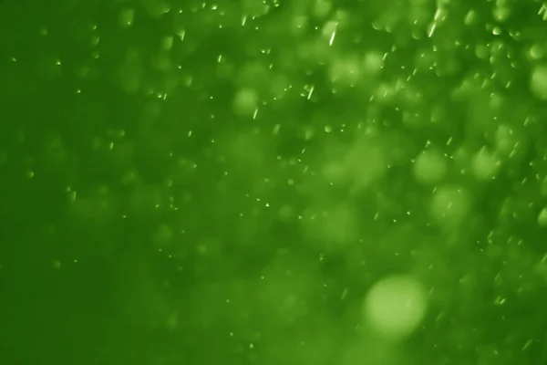 Bokeh Green Ufo Abstract Background Images — 图库照片