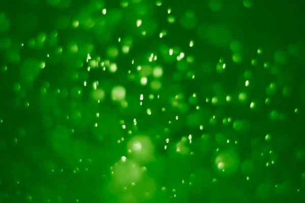 Green Ufo Bokeh Background Abstract Images — 图库照片