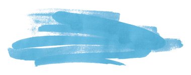 Açık mavi suluboya arka plan, sanatsal olarak elle çizilmiş. beyaz arkaplanda izole.
