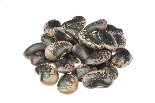 Beyaz üzerine kırmızı fasulye