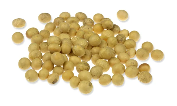 Pilha de soja amarela — Fotografia de Stock
