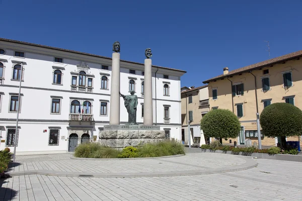 Cividale del Friuli Foro Giulio Cesare Square — Stockfoto