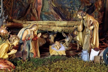 Tipik Napoliten doğum sahnesi