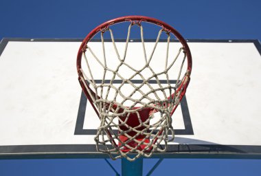 Basketbol çember ve net 