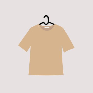 Download T Shirt Hanging On Hanger Free Vector Eps Cdr Ai Svg Vector Illustration Graphic Art