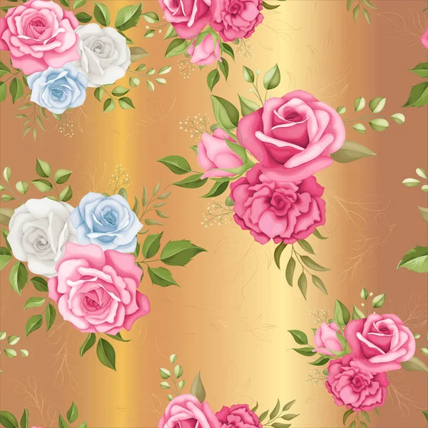 Zarif çiçek desenli.