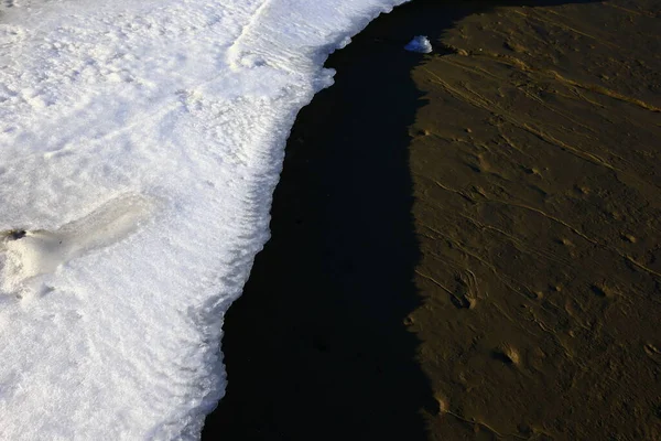 Gelo Mar Inverno — Fotografia de Stock