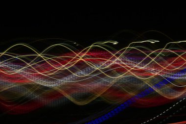 Karanlıktaki ışık, soyut arkaplan