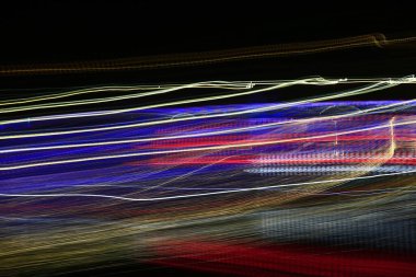 Karanlıktaki ışık, soyut arkaplan