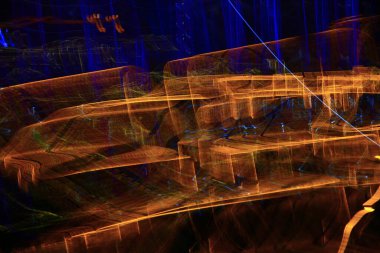 Karanlıktaki ışık, soyut arkaplan