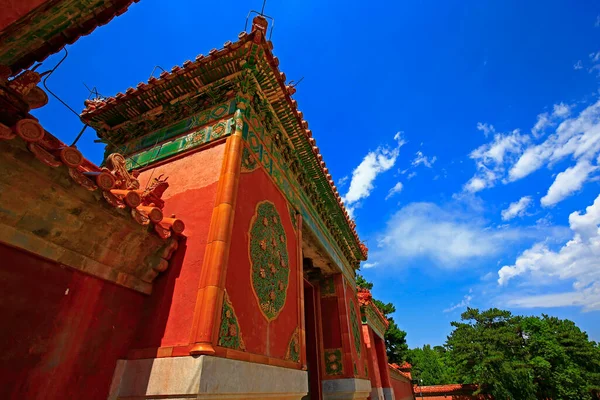 Estilo Tradicional Chinês Arquitetura — Fotografia de Stock