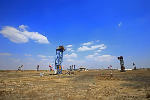 Pompa Dell Olio Attrezzature Industriali — Foto Stock