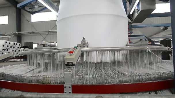 Пакувальне Обладнання Обертові Машини Промислового Заводу Автоматизації Виробничої Лінії — стокове відео