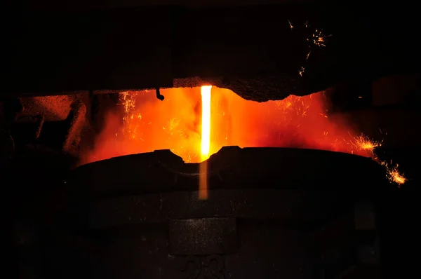 Fundición Fundición Metal Fábrica Acero — Foto de Stock