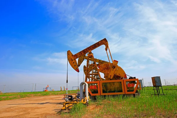 Petrol Pompası Endüstriyel Ekipmanlar — Stok fotoğraf