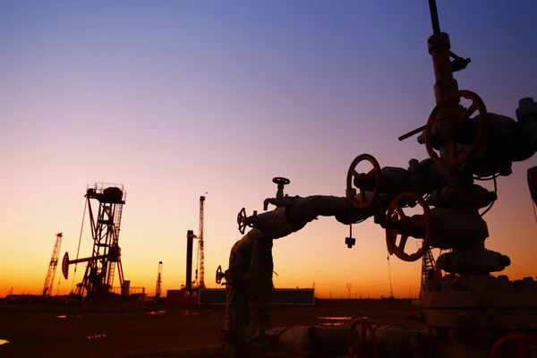 Oliepomp Uitrusting Voor Olie Industrie — Stockfoto