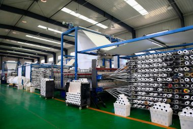 Paketleme ekipmanları, endüstriyel fabrika otomasyon üretimi li