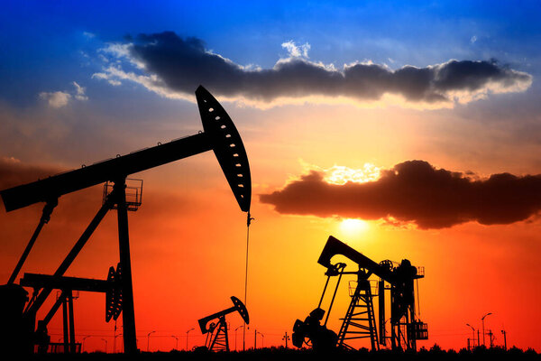 The oil pump, industrial equipment