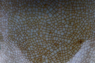 Porselen eşyaların dokusu.