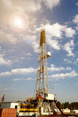 Petrol sondaj kulesi, endüstriyel ekipman