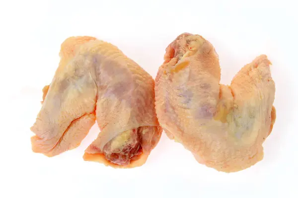 Cuello Pollo Sobre Fondo Blanco —  Fotos de Stock