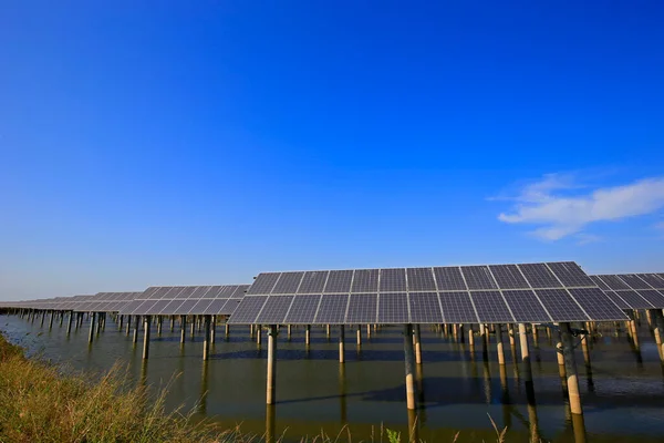 Güneş Paneli Enerji Korunumu Endüstriyel Ekipmanlar — Stok fotoğraf