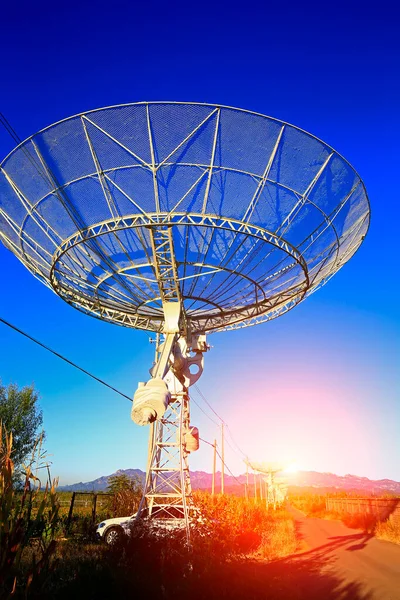 天文台の電波望遠鏡 — ストック写真