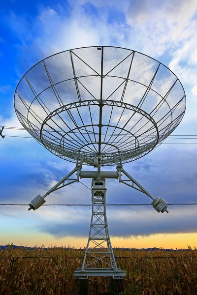 Radiotelescopio Del Observatorio — Foto de Stock