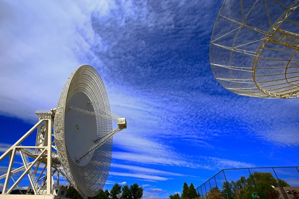 Radiotelescopio Del Observatorio — Foto de Stock