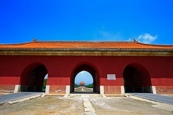 Estilo Tradicional Chinês Arquitetura — Fotografia de Stock