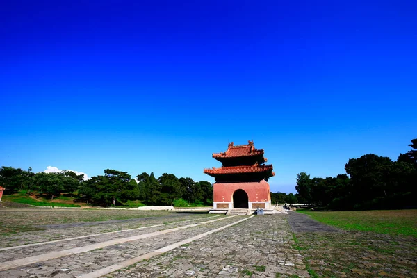 Estilo Tradicional Chinês Arquitetura — Fotografia de Stock