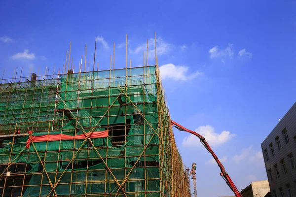 Construção Edifícios Construção — Fotografia de Stock