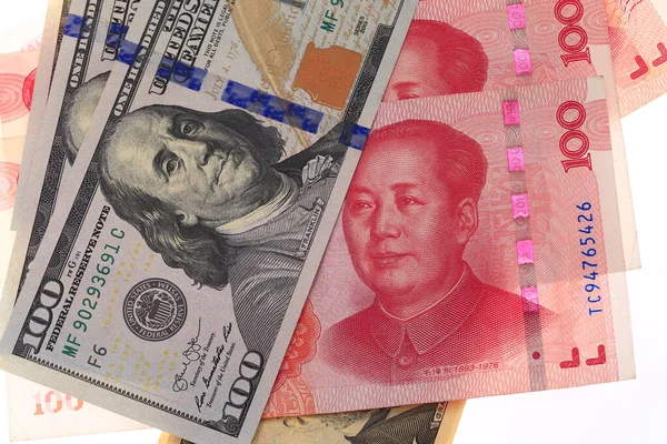 Usd Rmb Close Pictures — Stock Photo, Image