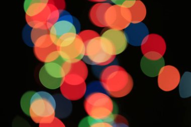 Bokeh 'in arka planı. Yakın plan resimleri.