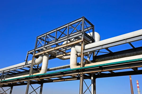 Ipari Berendezések Csővezetéke — Stock Fotó