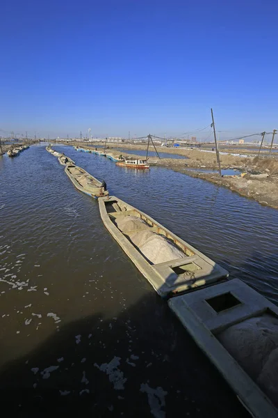 Los Barcos Sal — Foto de Stock