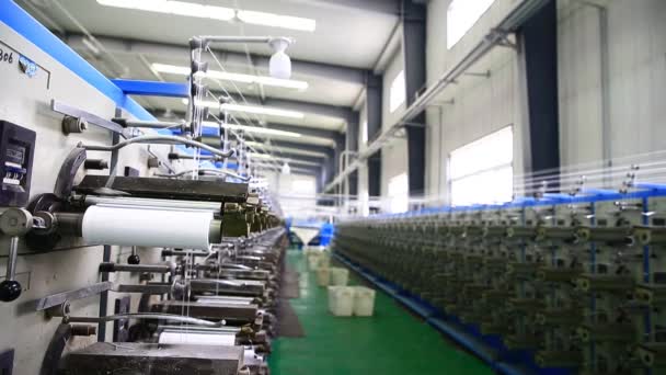 Förpackningsutrustning Industriell Fabriksautomation Produktionslinje — Stockvideo
