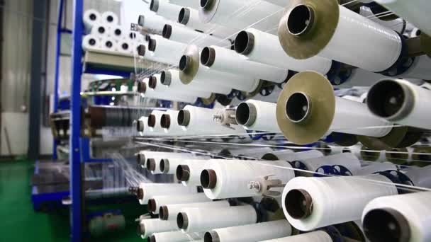 Verpakking Apparatuur Industriële Fabriek Automatisering Productielijn — Stockvideo