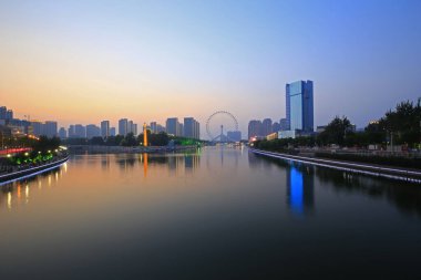 Tianjin 'de denizin çarkı
