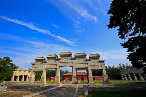 Nagyon Ősi Épületek Kínában — Stock Fotó