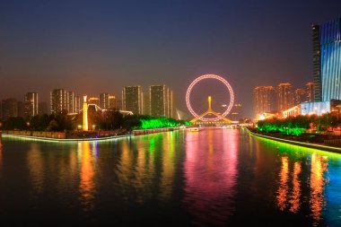 Tianjin 'de denizin çarkı